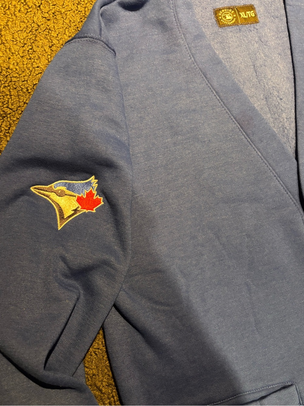 Toronto Blue Jays Royal Blue Button Cardigan XL - Picture 3 of 5
